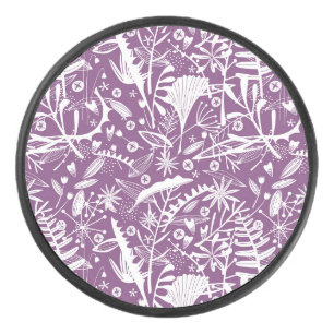 Botanique violet moderne