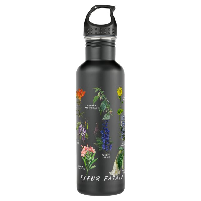 Botanist Gardening Fleur Fatale Poison Botanical C 710 Ml Water Bottle (Front)