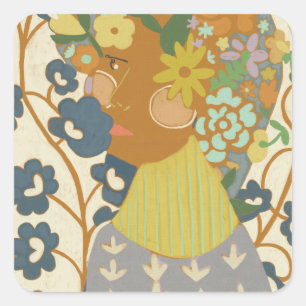 Botany Beauty Square Sticker