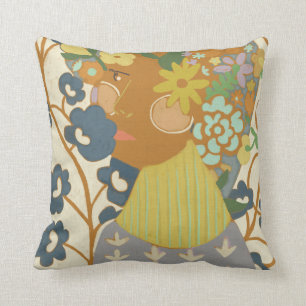 Botany Beauty Throw Pillow