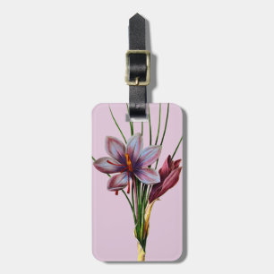 Botany: Saffron Luggage Tag
