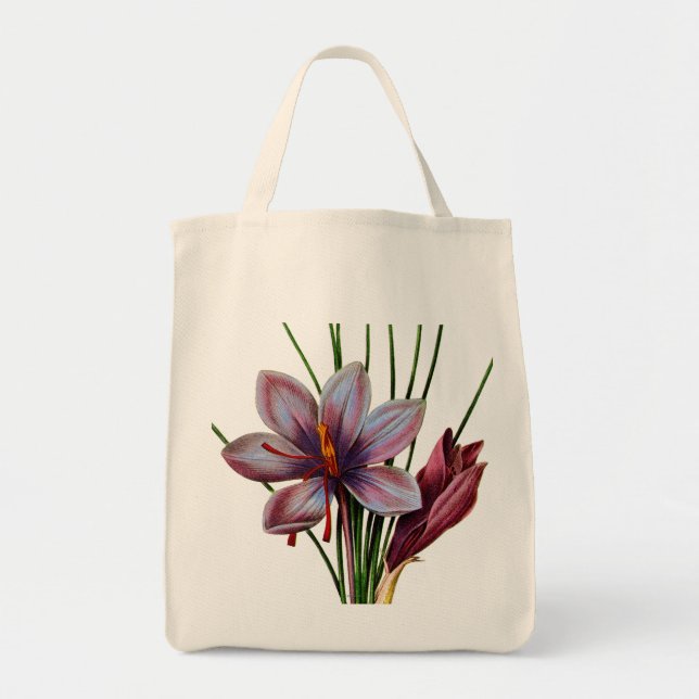 Botany: Saffron Tote Bag (Front)