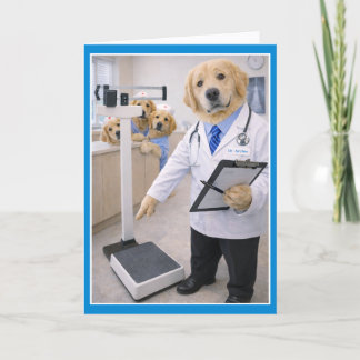 Both Feet Scale Get Well Card SCB-2