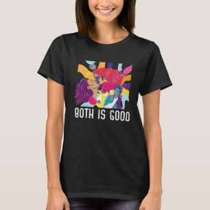 Both Is Good Bi Bisexual Rainbow Pride Bisexuality T-Shirt