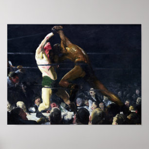 Both Members of This Club by George Bellows Poster
