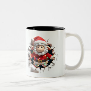Both Side 3D Christmas   Merry Christmas Mug