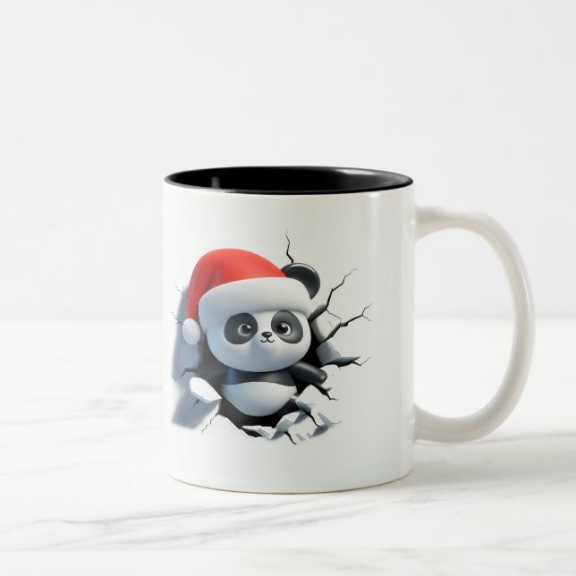 Both Side 3D Christmas | Merry Christmas Mug (Droit)