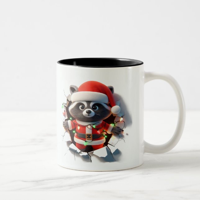 Both Side 3D Christmas | Merry Christmas Mug (Droit)