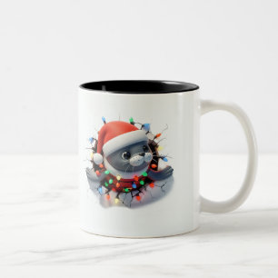 Both Side 3D Christmas   Merry Christmas Mug