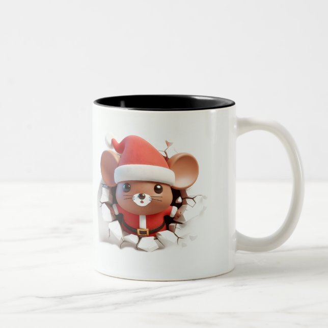 Both Side 3D Christmas | Merry Christmas Mug (Droit)