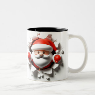 Both Side 3D Christmas   Merry Christmas Mug