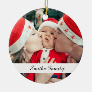 Both Sides Family Photo Ornaments Keepsake Gifts