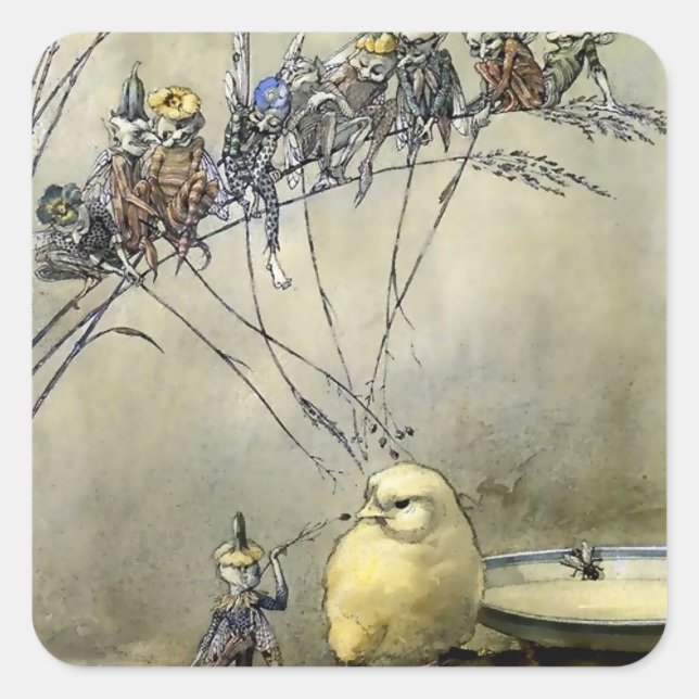 “Bother the Gnat” by A Duncan Carse Square Sticker (Front)