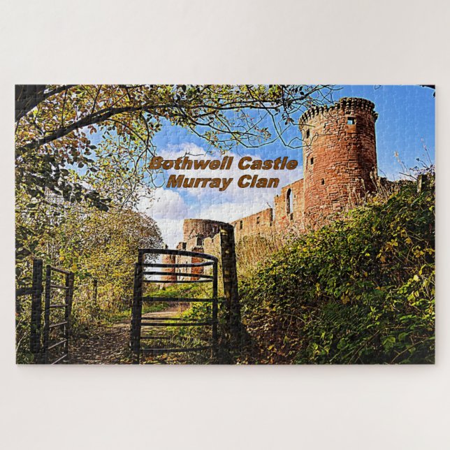 Bothwell Castle – Murray Clan Jigsaw Puzzle (Horizontal)