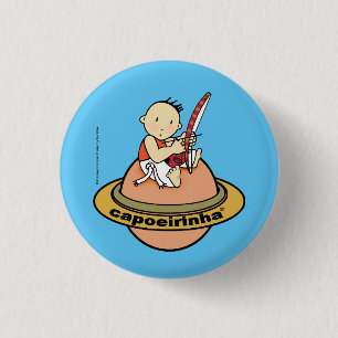 Boton Capoeirinha! 1 Inch Round Button