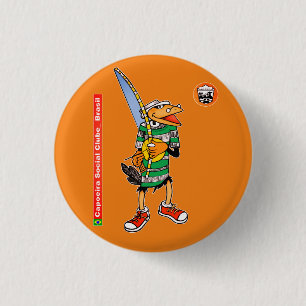 Boton Capoeirinha! Viva a Capoeira 2!! 1 Inch Round Button