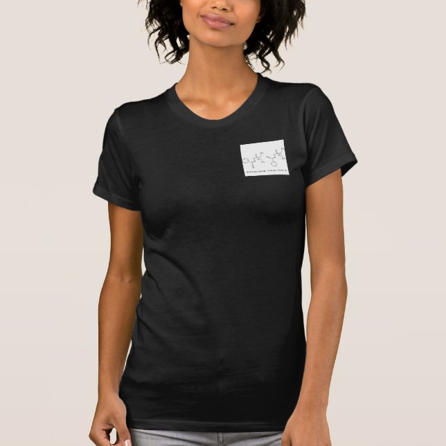 Botox Chemical Structure T-Shirt (Front)