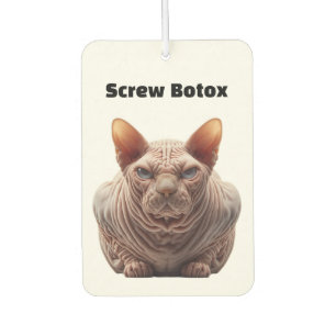 Botox Humor Air Freshener