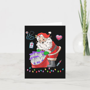 Botox Nurse Christmas Aesthetic Nurse Injecto Boto Card
