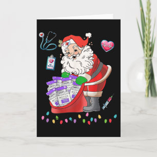 Botox Nurse Christmas Aesthetic Nurse Injecto Boto Card