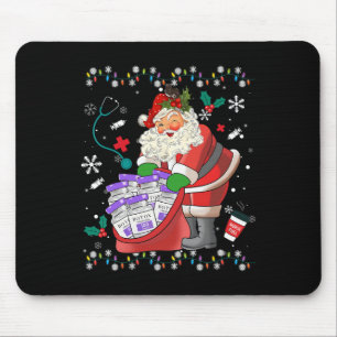 Botox Nurse Christmas Aesthetic Nurse Injecto Boto Mouse Pad