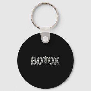 Botox Nurse Injector Dancing Skeleton Esthetician  Keychain