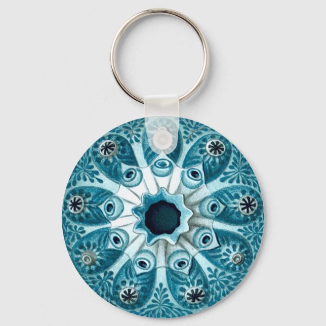 Botryllus Polycyclus Ernst Haeckel Fine Art Keychain (Front)