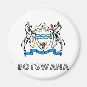 Botswana Coat of Arms Magnet