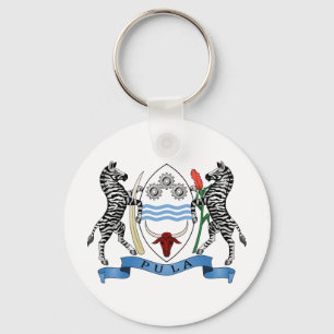 botswana emblem keychain
