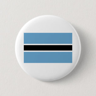 Botswana Flag 2 Inch Round Button