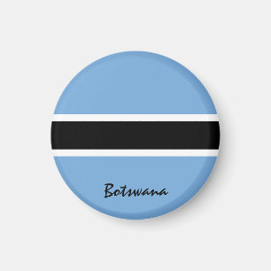 Botswana flag & African - travel/sports fans Magnet