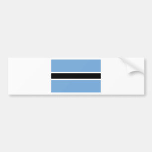 Botswana Flag Bumper Sticker