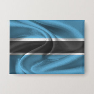 Botswana Flag Button