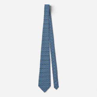 Botswana Flag Hearts Tie