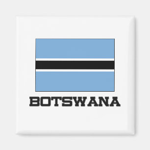 Botswana Flag Magnet