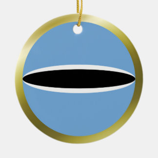 Botswana Flag Ornament