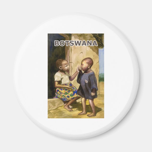 Botswana Magnet (Front)