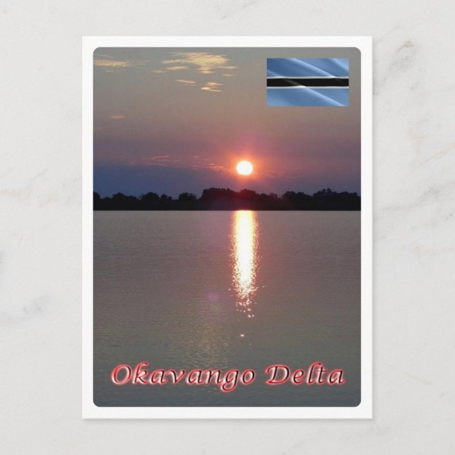 Botswana - Okavango Delta - Postcard (Front)