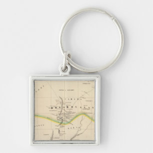 Botswana, South Africa 51 Keychain