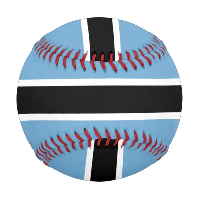 Botswanan Flag (Botswana) Baseball (Front)
