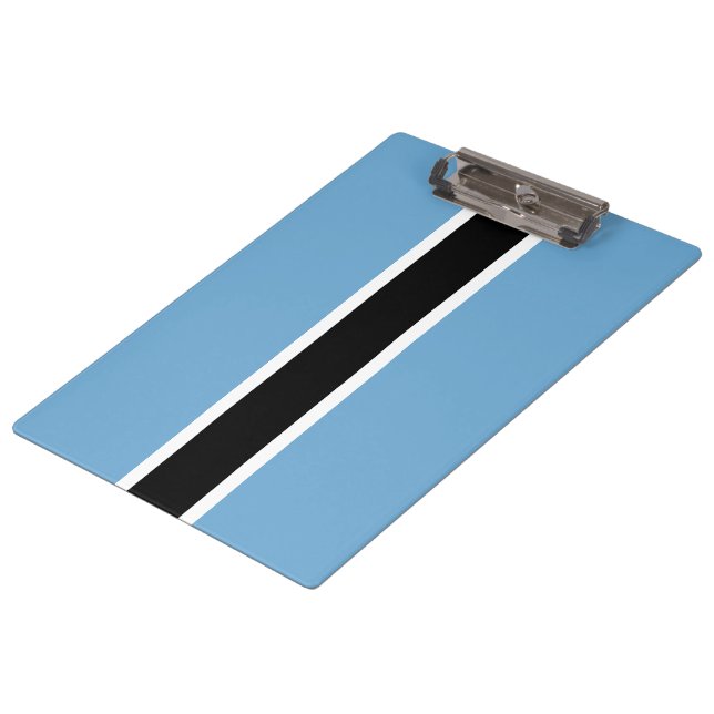 Botswanan Flag (Botswana) Clipboard (Angled)