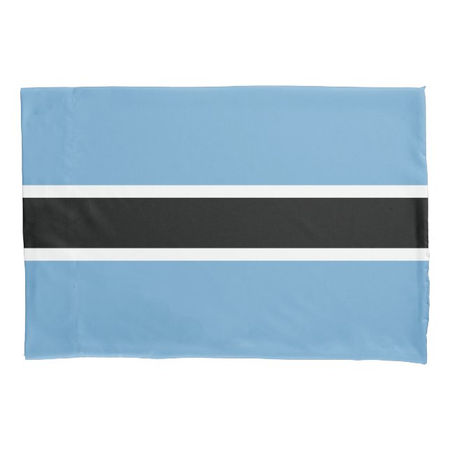 Botswanan Flag (Botswana) Pillowcase (Front)