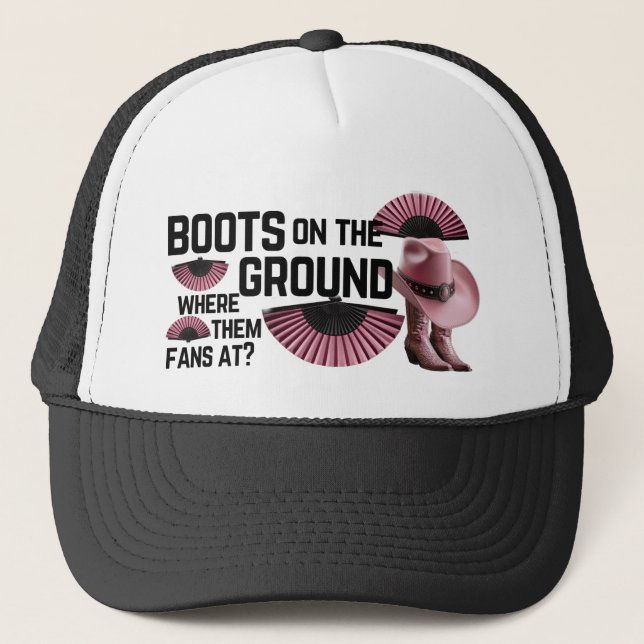 bottes au sol casquette (Devant)