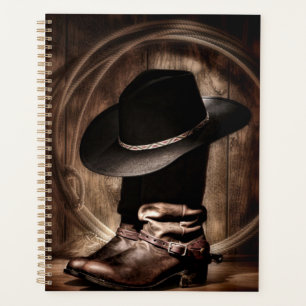 bottes de cow-boy vintage rustique de la ferme oue