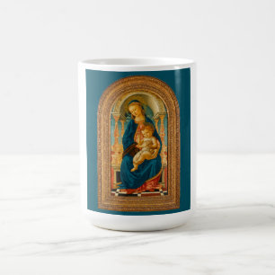 Botticelli (1445-1510) Madonna & Child Enthroned  Coffee Mug