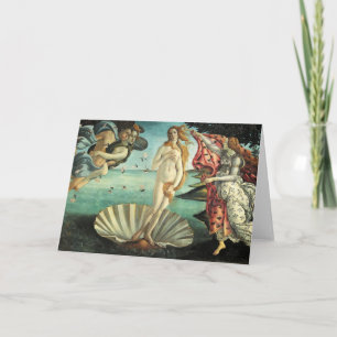 Botticelli - Birth of Venus Card