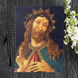 Botticelli Jesus Christ Crown Thorns Lent Easter Notebook