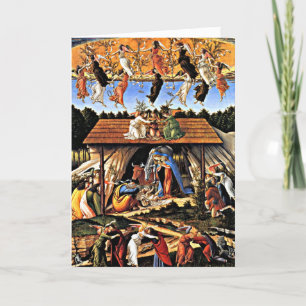 Botticelli - La carte de vacances mystique de la N