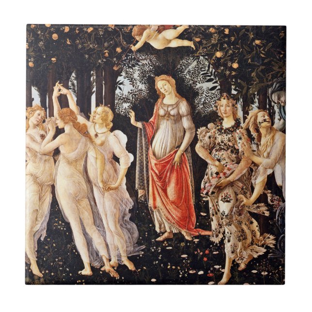 Botticelli - La Primavera Spring Tile (Front)