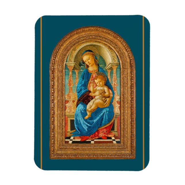 Botticelli Madonna and Child  Magnet (Vertical)